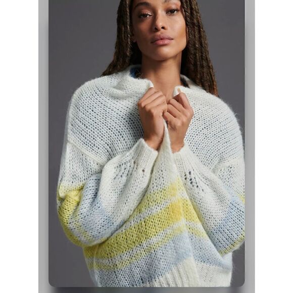 Anthropologie Florence Cardigan Sweater Size Medium - Picture 3 of 4